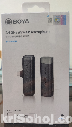 BOYA Wireless Microphone BY-WM3U